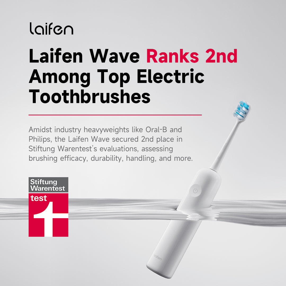 Laifen Wave Electric Toothbrush, Oscillation & Vibration